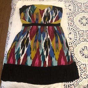 Silence and Noise strapless dress